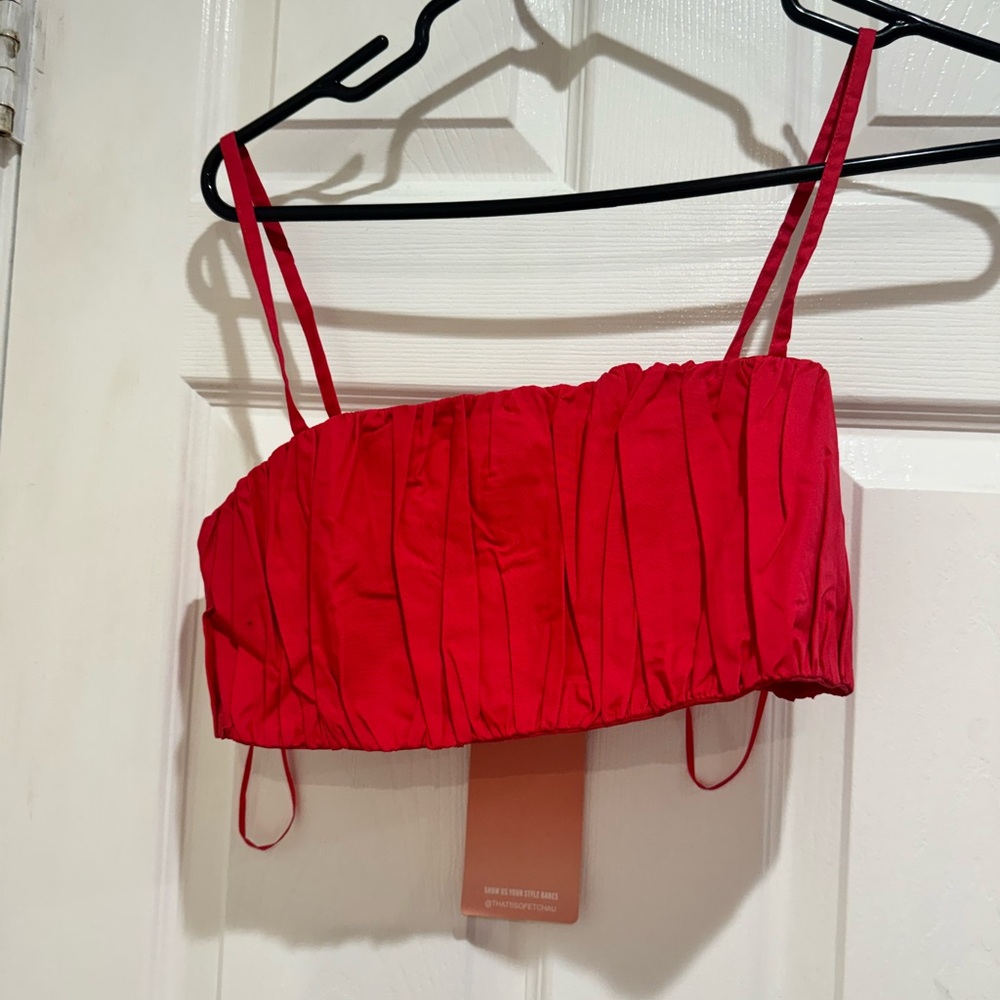 Red Two-Piece Set - Picture 4 of 5